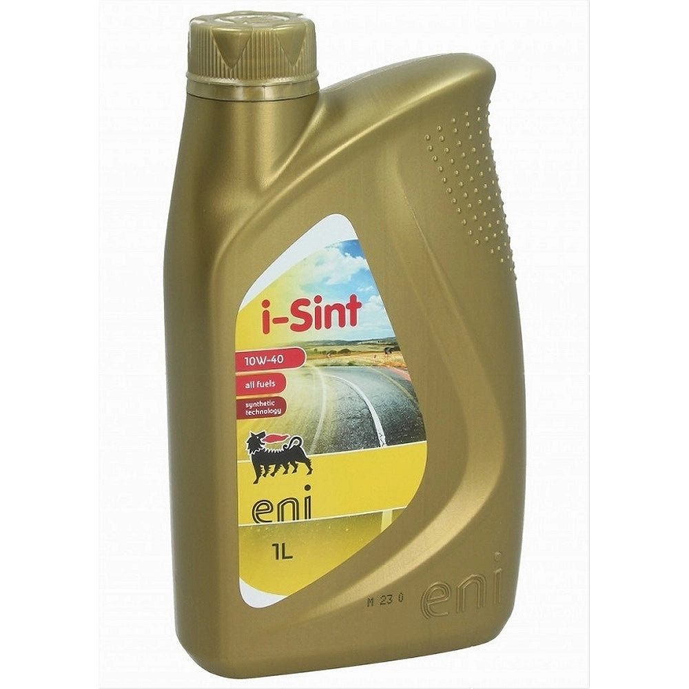 Trade Shop - Olio Motore Lubrificante A 4 Tempi I-sint Eni/10w-40 1000ml Synthetic Technology -