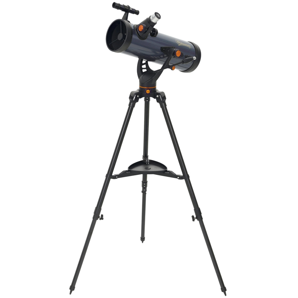 Telescopio Riflettore Astronomico ¨C Xylo ¨C Apertura 114mm con Treppiede Regolabile e Borsa