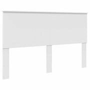 Testiera | Testata con Testiera | Testata Bianco 160 cm Legno multistrato