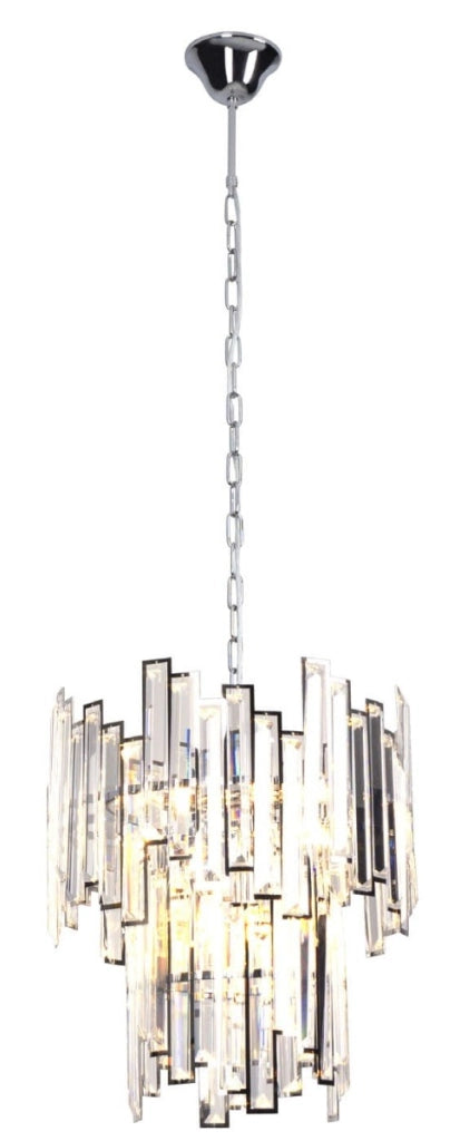 Lampada a sospensione glamour vetro 6xE14 40W Nemo Maxlight