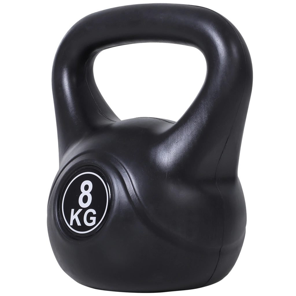 Kettlebell 8 kg ¨C Minimal ¨C Nero 22x17x24 cm