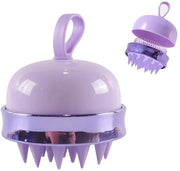 Spazzola per capelli 2 in 1 - Silicone - Impermeabile - Duraturo - Setole con diverse altezze - Promozione della crescita/ Riduzione dei capelli rossi - Massaggiatore per capelli