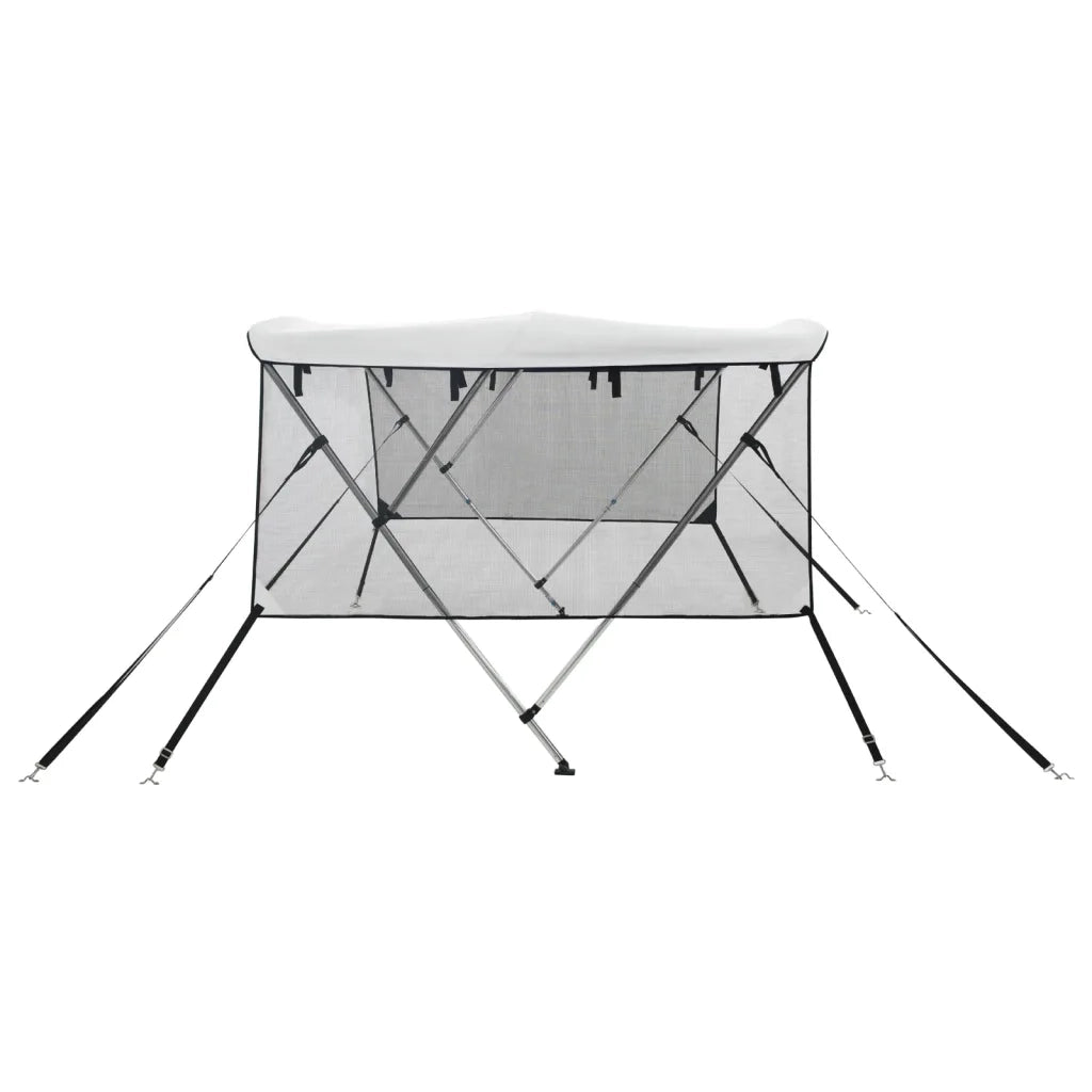 Bimini di Prua Pareti Laterali Rete 3 Archi 183x(137-152)x137cm CFW5340192