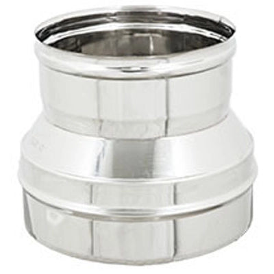 RIDUZIONE INOX PER CANNE FUMARIE- Diam. M 150 -F 130- DK- pezzi 1