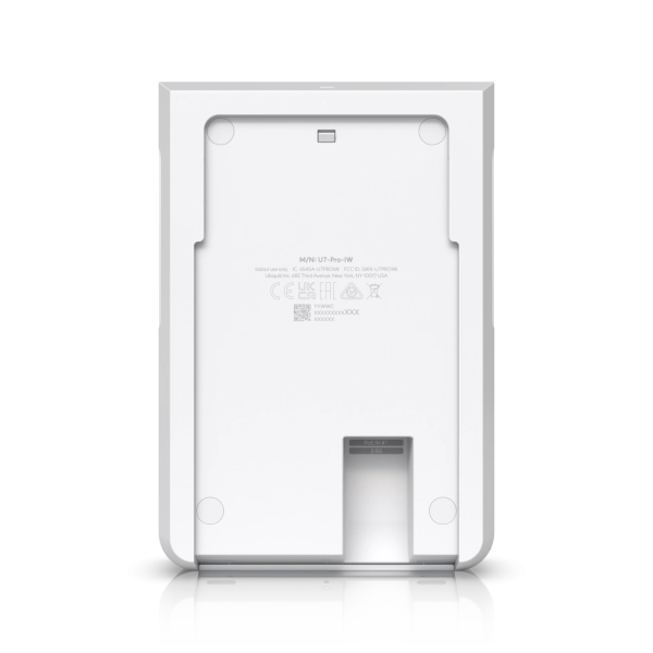 Access Point Ubiquiti U7-Pro-Wall - Wall-Plate Tri-Band Wi-Fi 7 - 1x 1/2.5Gbps porte RJ45 - 688 Mbps 2.4GHz (2x2) + 4324 Mbps at 5GHz (2x2) + 5765 Mbps 6GHz (2x2)