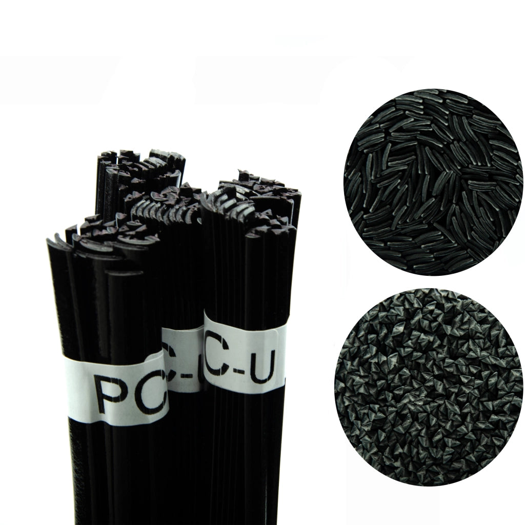 Saldatura Plastica PC-U Nero 100g – Alta Qualità, Granuli Puri | Filo 42 cm, Temperatura 320-360°C