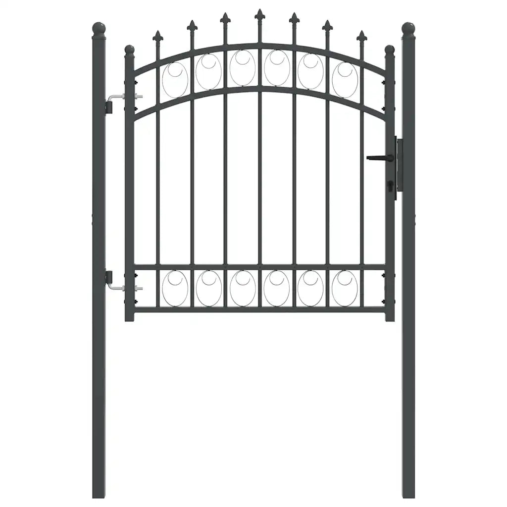 Cancello della recinzione con punte EMMEN 100 x 100 cm 42008987
