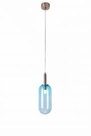 Lampada a sospensione Candellux Fiuggi LED 6W blu Ø13