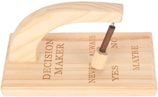 Aiuto per prendere decisioni - Slinga magnetica - Installazione facile - Risposte: Sì/Nò/Forse - Adatto per persone indecise - Aiuta a prendere decisioni rapide - Strumento di aiuto per prendere decisioni