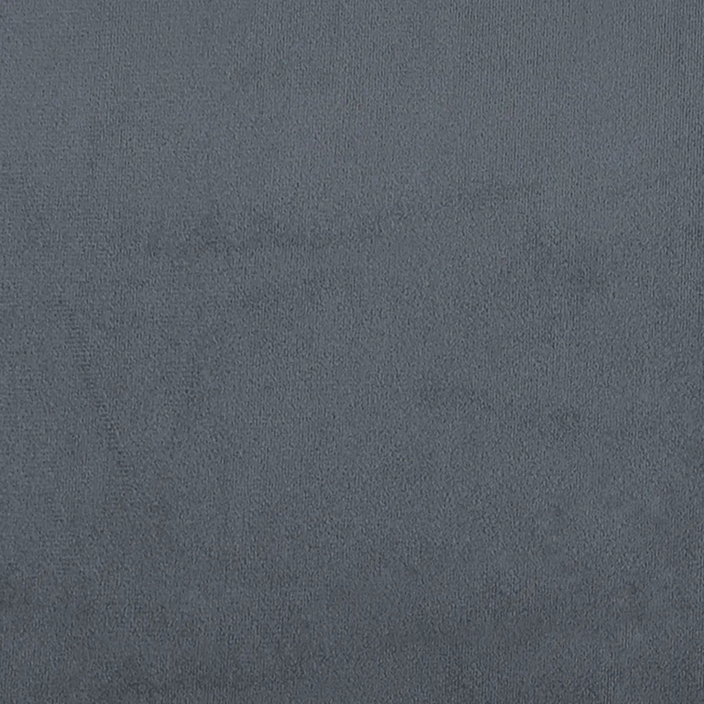Giroletto-Struttura Letto Dover Grigio Scuro 200x200 cm Velluto