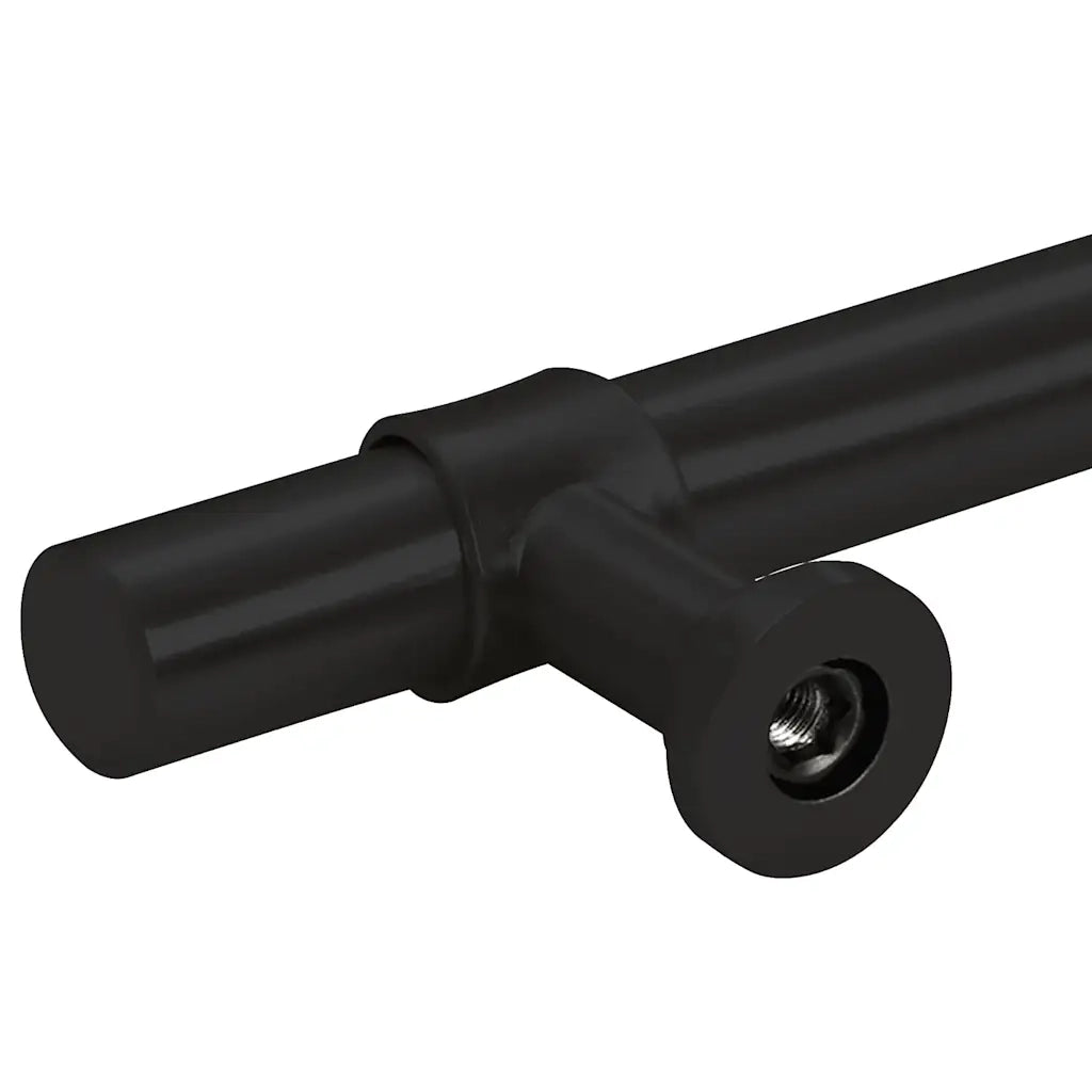 Maniglie per Mobili 5pz Nere 320mm in Acciaio Inox 155426