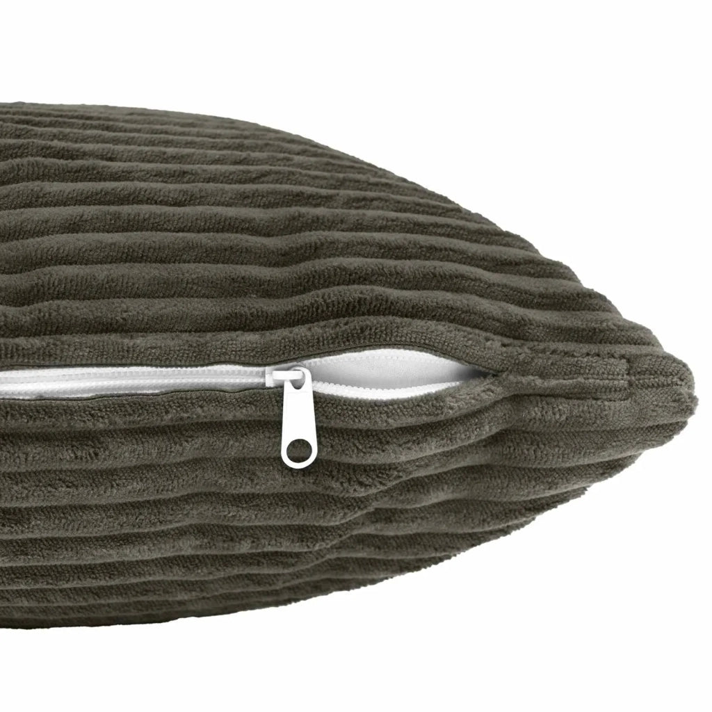Federa 2 pcs HEERLEN Antracite 40 x 70 cm corduroy 909543