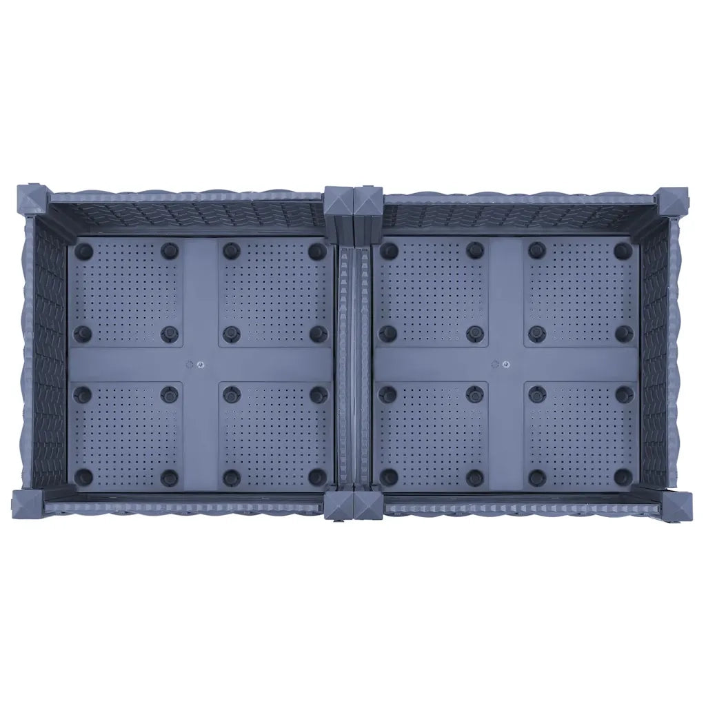 Fioriera Rialzata 80x40x71 cm in Polipropilene 310406
