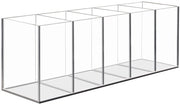 Penholder Acrilico - Ospite per Pennarelli in Vetro Porta Matite Organizzatore per Ufficio, Scuola, Articoli di Casa (28,2 x 7,6 x 9,5 CM)