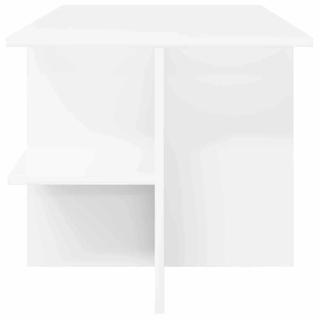 Tavolino da salotto Bianco 87 x 50 x 45 cm Legno ingegnerizzato 8001055