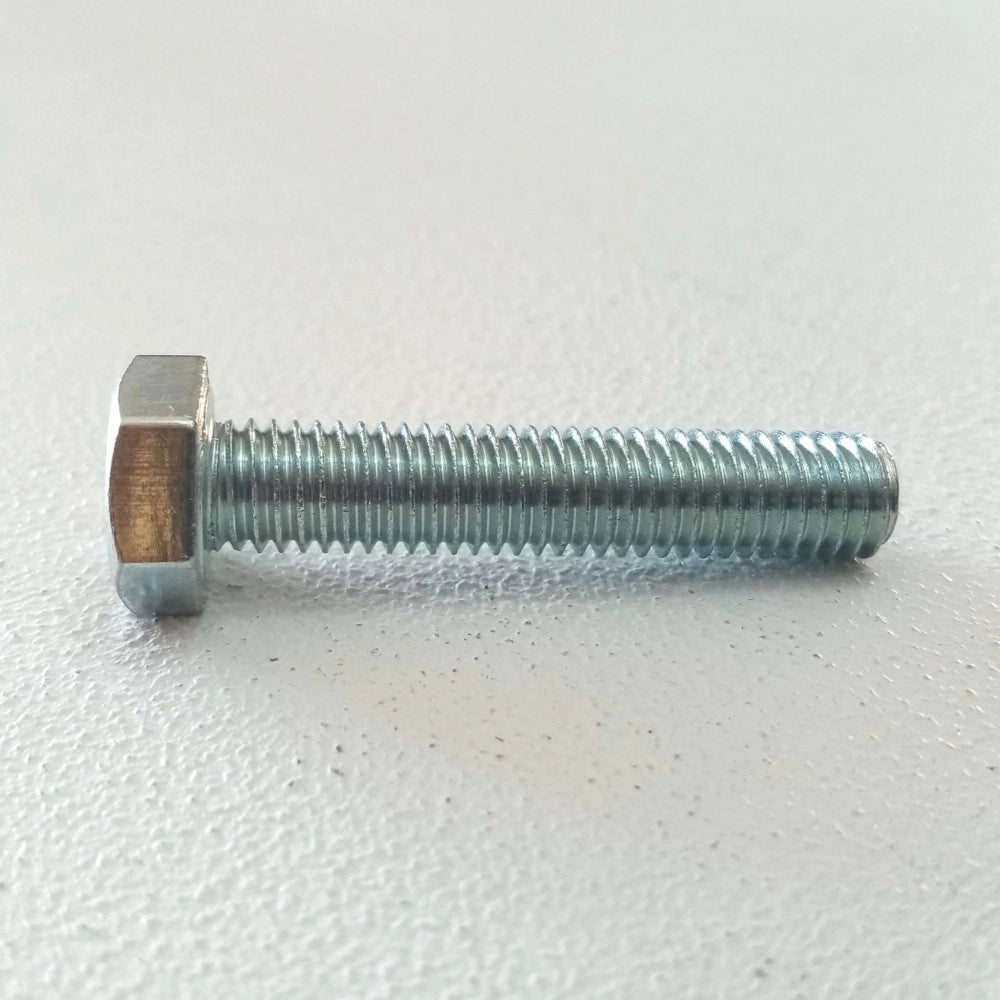 Vite metallica zincata 8x40mm - 10pz chiave 13 testa esagonale tutta filettata