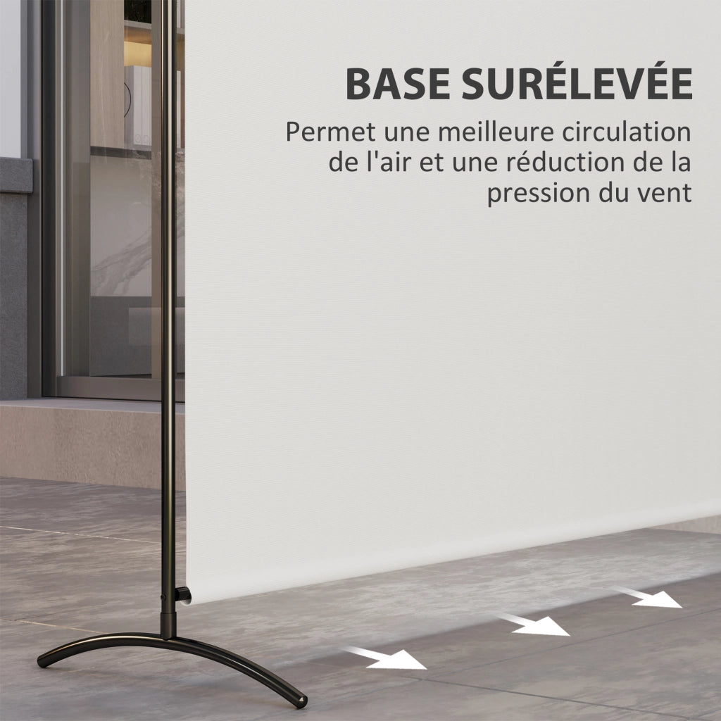 Paravento per Esterno ¨C zephmum ¨C Beige 180H cm