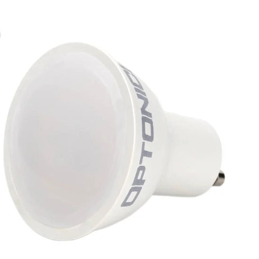 Optonica lampadine led gu10 faretto spot da interno con attacco a baionetta *** temperatura colore lampada 4500k bian...
