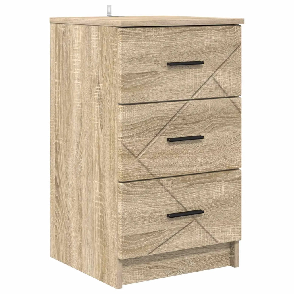Armadio da Notte con cassetto rovere sonoma 38 x 38 x 66 cm 883376