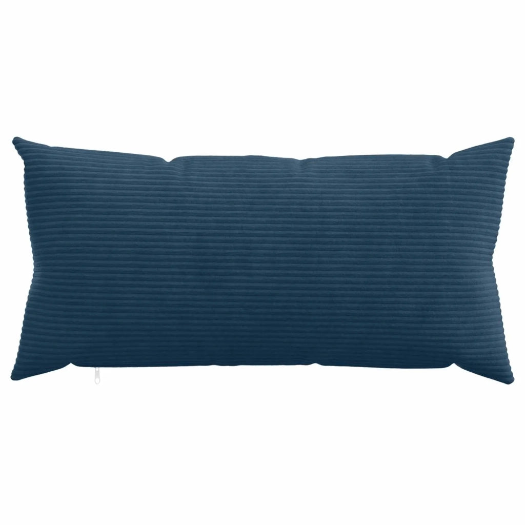 Federa 2 pcs HEERLEN Blu navy 40 x 80 cm corduroy 909925
