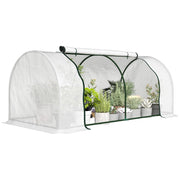 Serra da Giardino Mini ¨C Xylo ¨C 2x1x0.8m PE Bianco con Porta