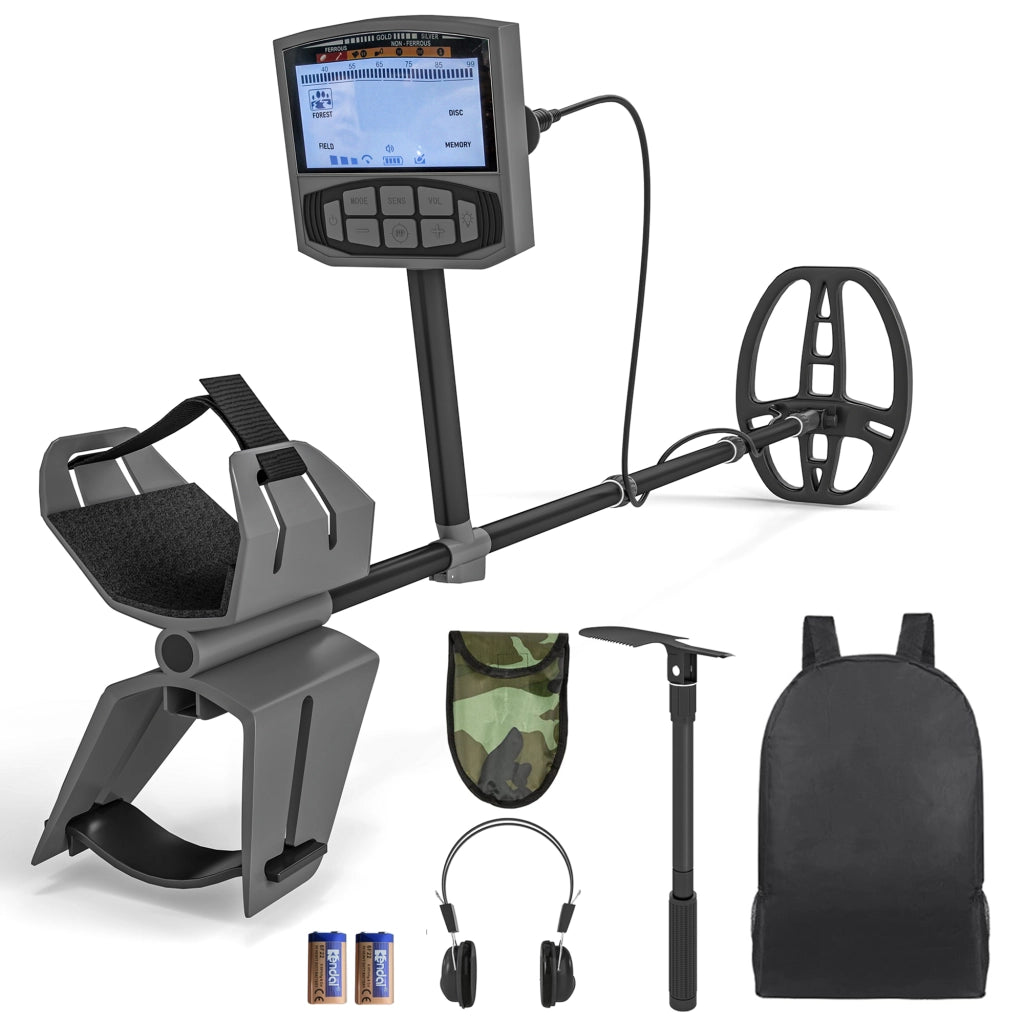 Metal Detector Professionale ¨C zephmum ¨C Impermeabile IP68, Display LCD Retroilluminato, 5 Modalit¨¤