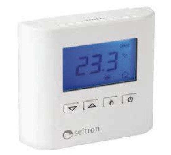 TERMOSTATO AMBIENTE ON/OFF LCD 230V SEI TRON TA D02M