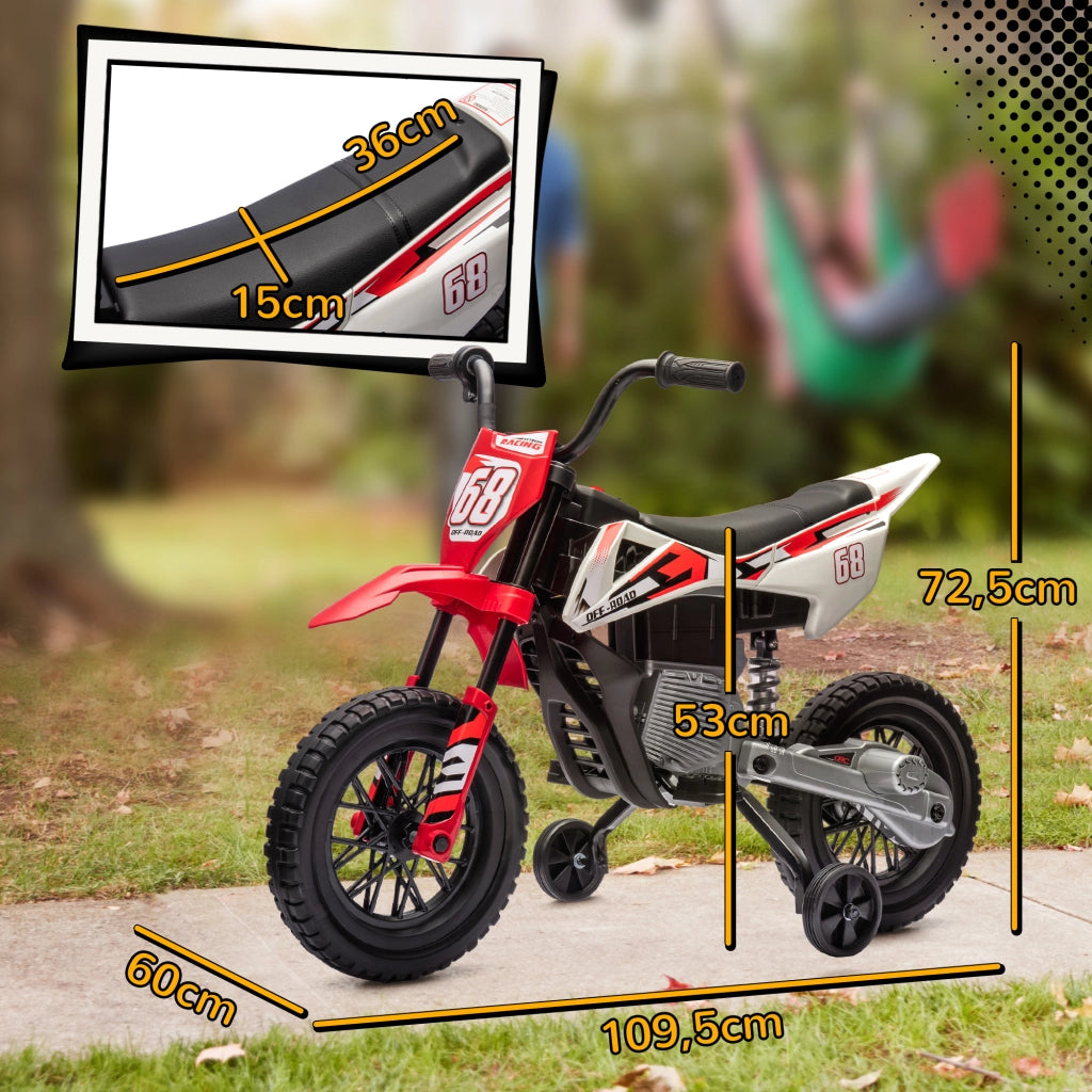 Moto elettrica per bambini ¨C Minimal ¨C rosso