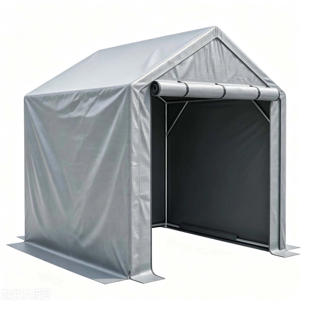 Casetta da giardino 190x170x200cm, garage per biciclette, capanno per attrezzi, tenda da garage, casetta da giardino, tenda deposito, capanno per bici