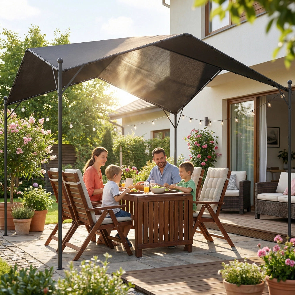 Pergola da giardino ¨C Minimal ¨C grigio 300x300x250 cm