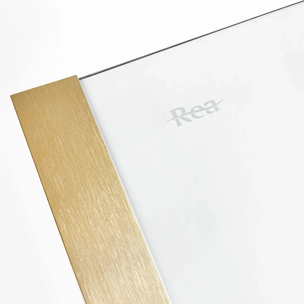 Porta Doccia Rea Montana 110 Gold Brush