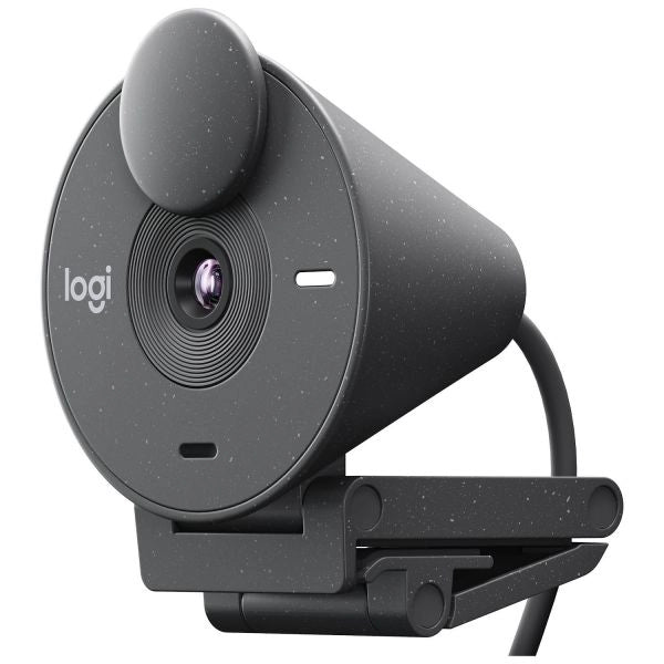 Webcam logitech brio 300 fhd grafite - 960001436