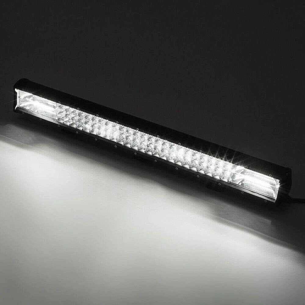 Trade Shop - Faro Barra Supplementare Profondita' Auto Fuoristrada 12v 24v 120led 432 W 6500k -