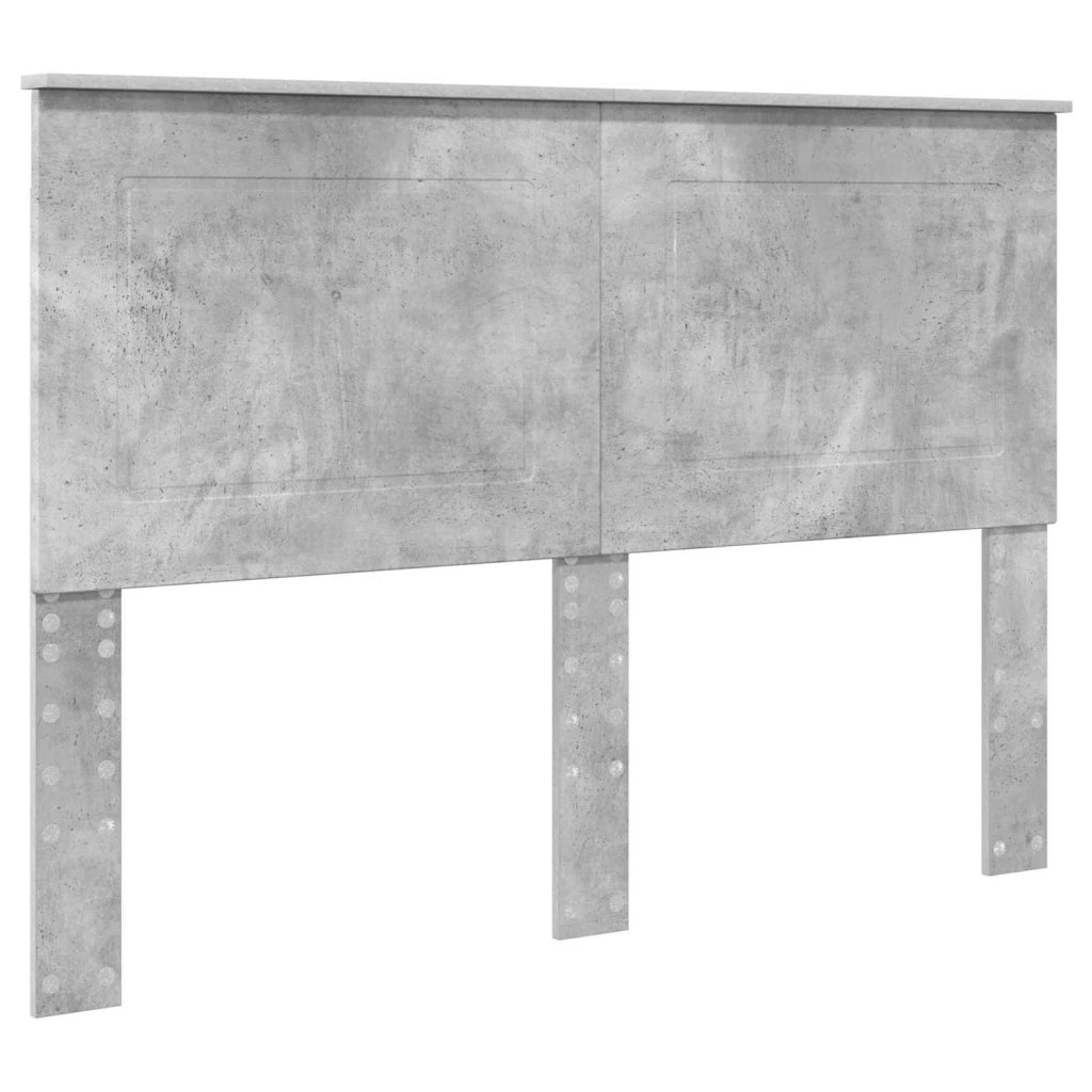 Struttura del letto con cassetto Grigio cemento 140 x 190 cm 3409457
