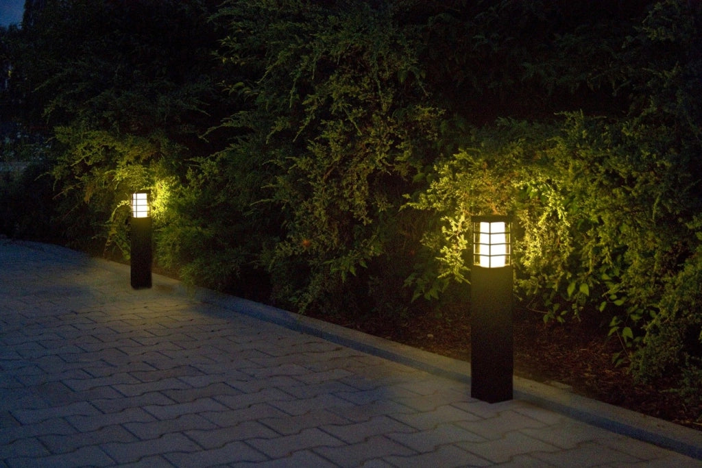 Paletto da giardino SU-MA RADO II 50cm E27 IP54 grigio