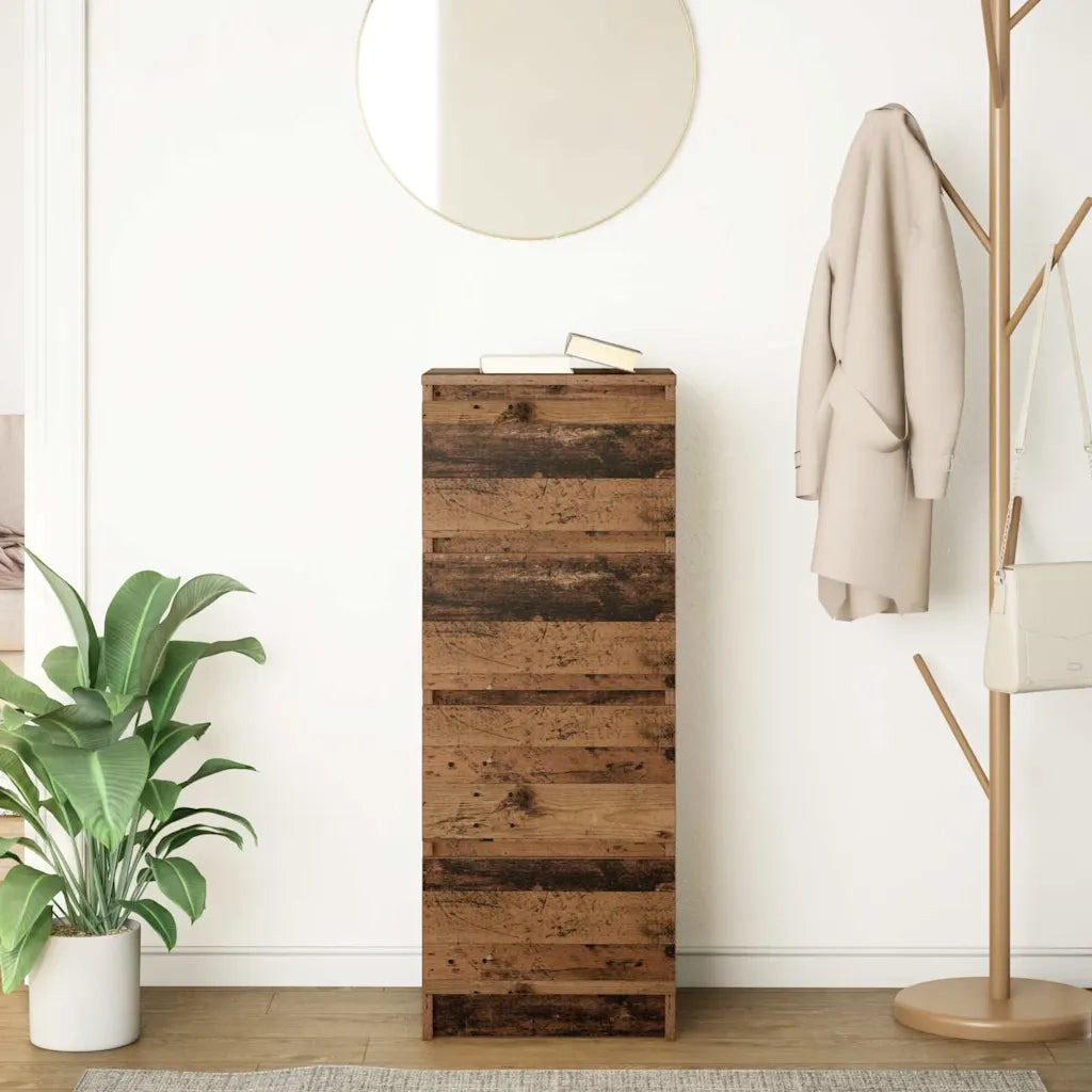 Credenza Legno Antico 37,5x35x99 cm in Legno Multistrato 861704