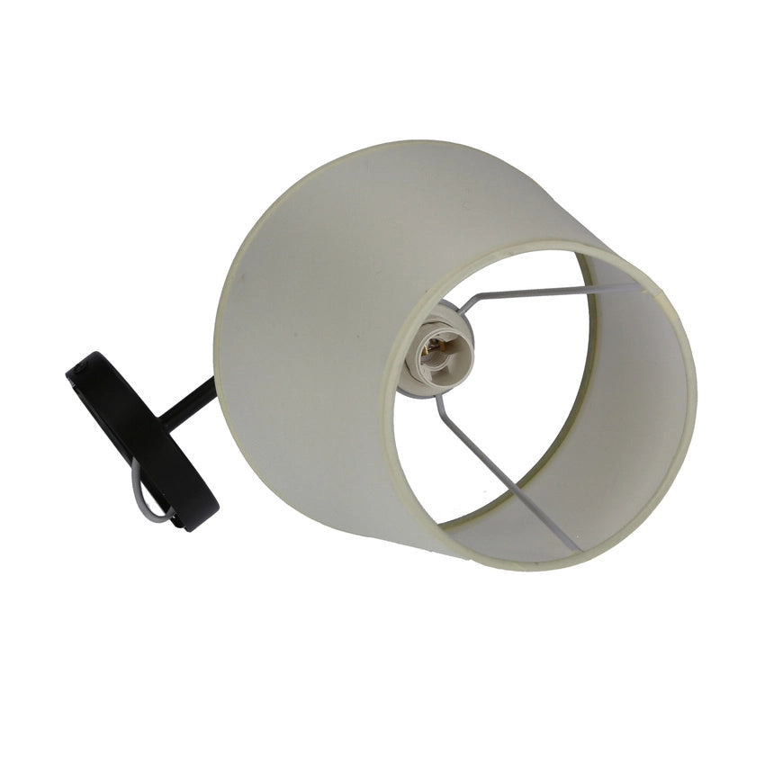 Applique Candellux Pasteri nero/beige E14 40W 21-01344