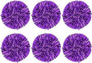 Accessori di danza per cheerleader - pompom sportivo - paese - 6 pezzi