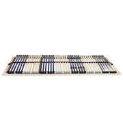 Letto matrimoniale | Letto per adulti | Base a doghe Marrone 140 x 190 cm Legno massello di faggio