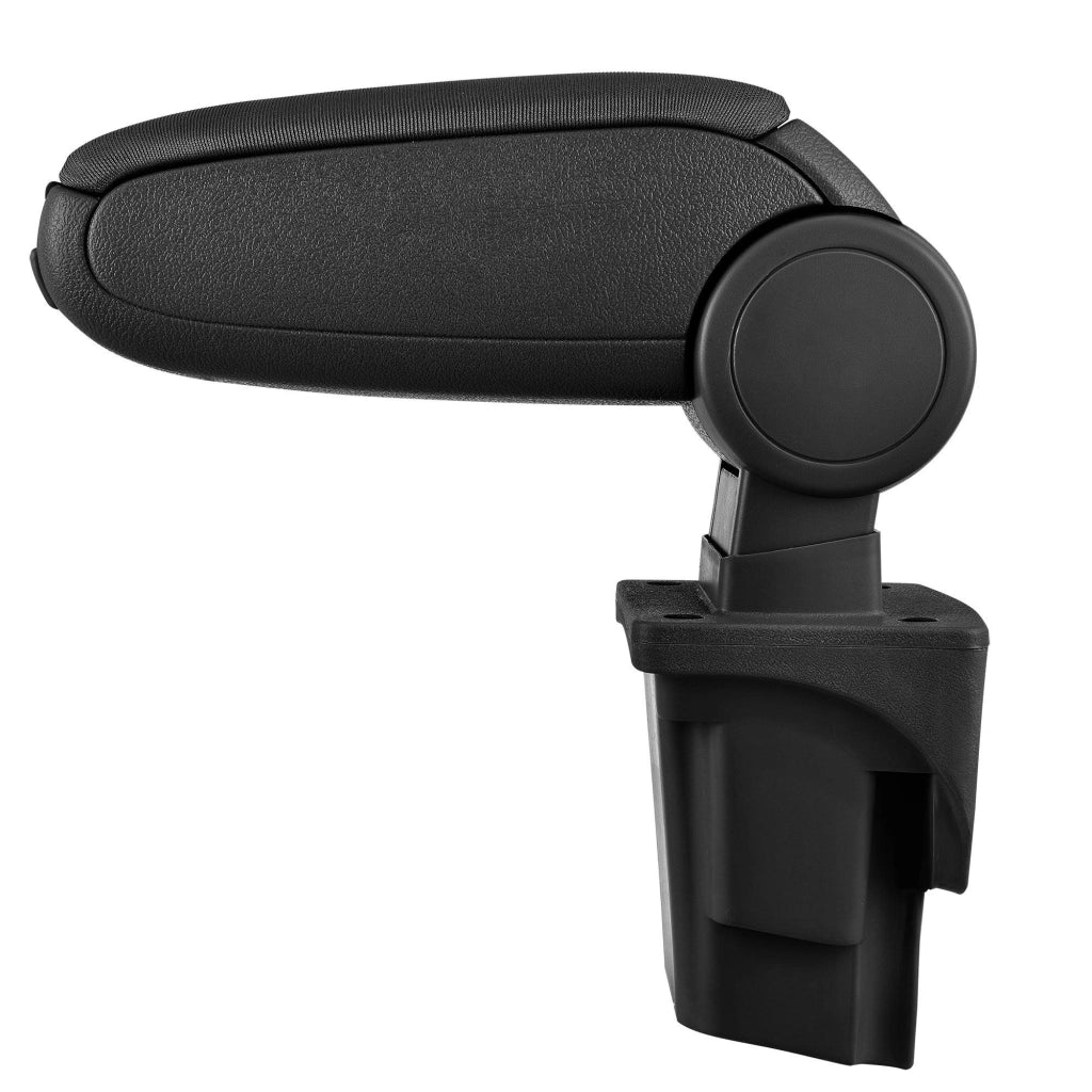 Bracciolo centrale per Seat Leon 1P con scomparto imbottito in tessuto nero 03_0000668