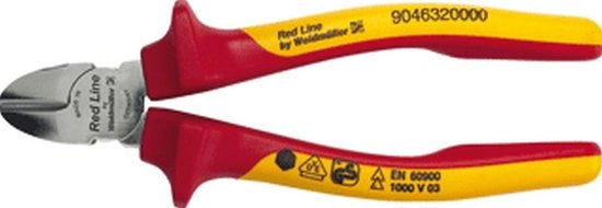 Zijkniptang SE HD con lama 160mm, finitura verniciata, resina epoxy