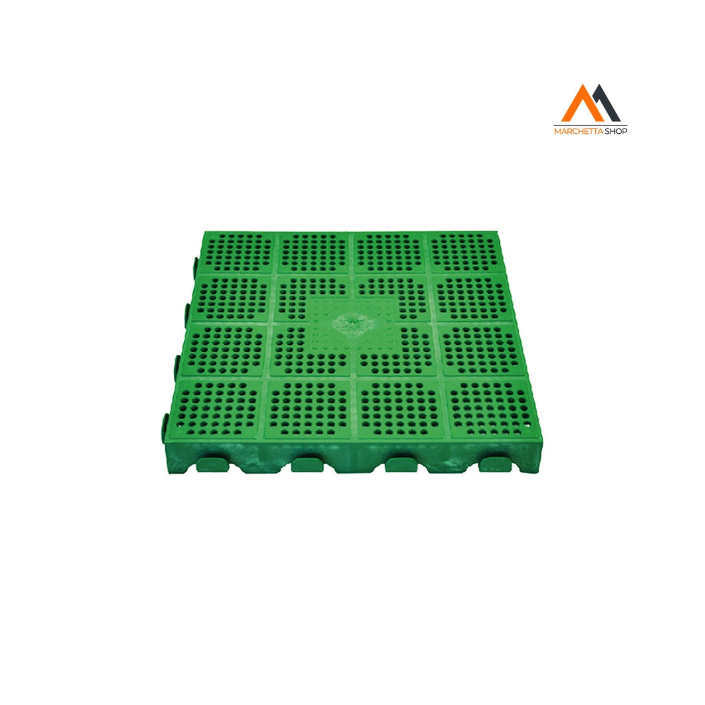 PIASTRELLA PER GIARDINO DRENANTE 'COMBI' cm 40 x 40 x H 4,8
