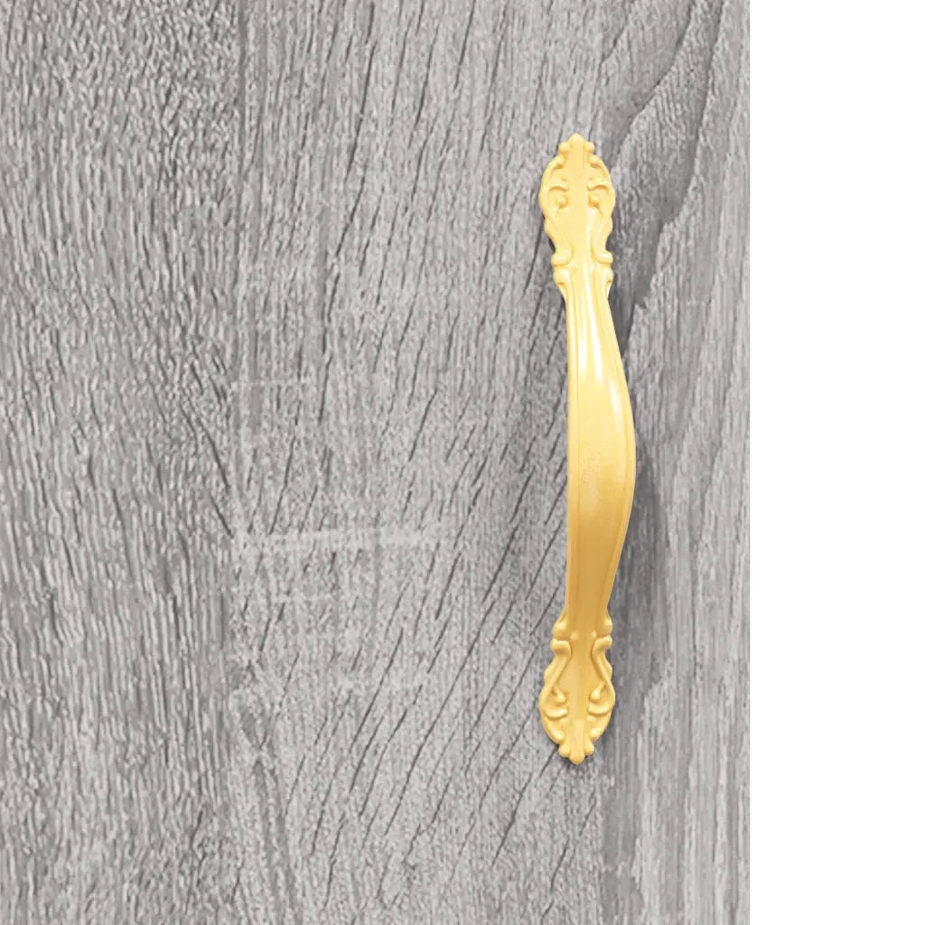 Mobile Porta TV Grigio Sonoma 150x30x50 cm in Legno Multistrato 829082