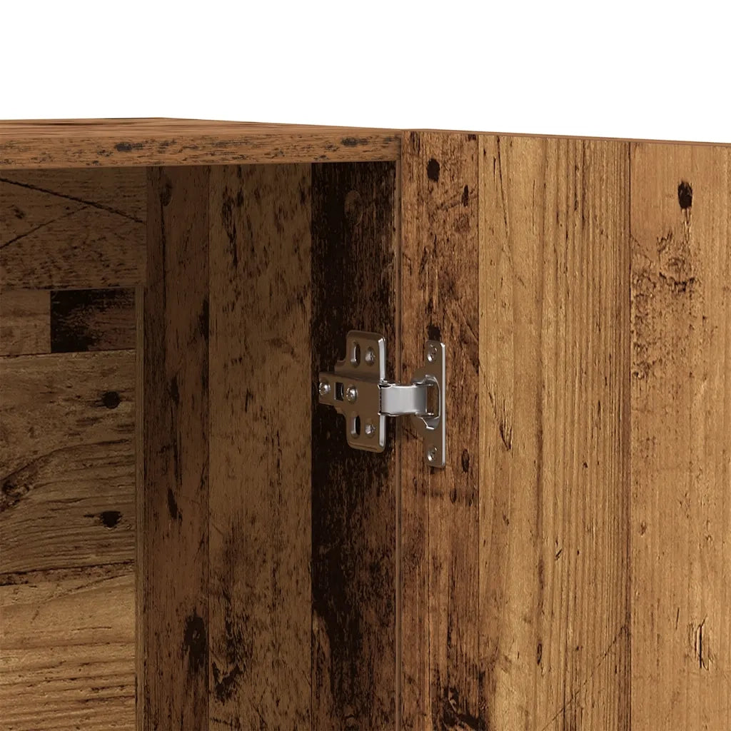 Credenza-Buffet-Armadio da cucina Legno Antico 70x31x115 cm in Legno Multistrato 234119