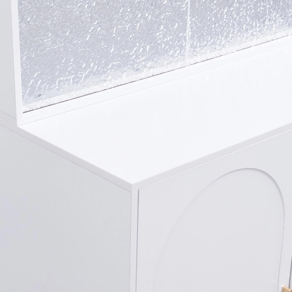 Mobile Ingresso con Scarpiera e Appendiabiti ¨C MINIMAL ¨C Bianco, 80x175,5x35 cm