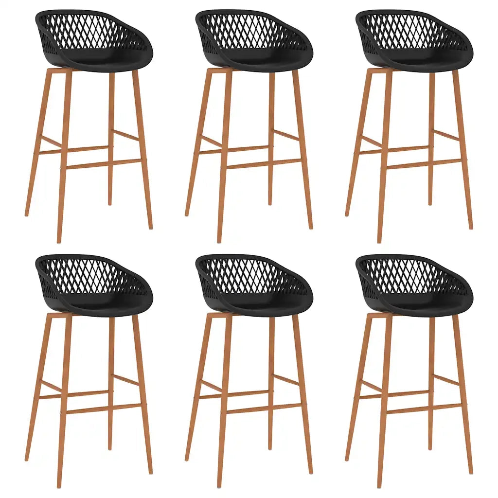 Set da Bar 7 pz Bianco e Nero 3057420