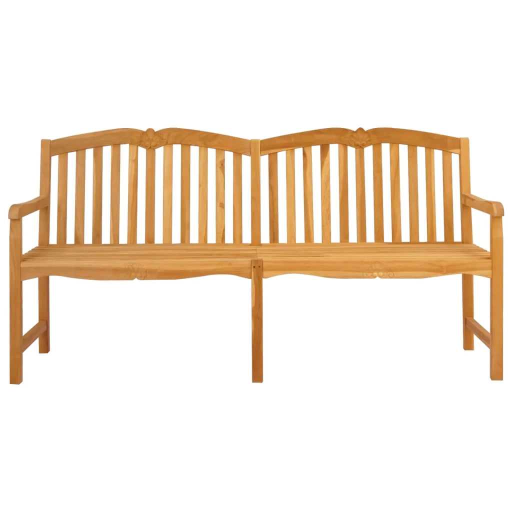 Panchina in legno intagliata a mano Naturale 180,5 x 60 x 96 cm 42030022
