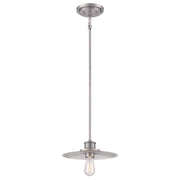 Lampada a sospensione Quoizel Admiral nichel E27 60W