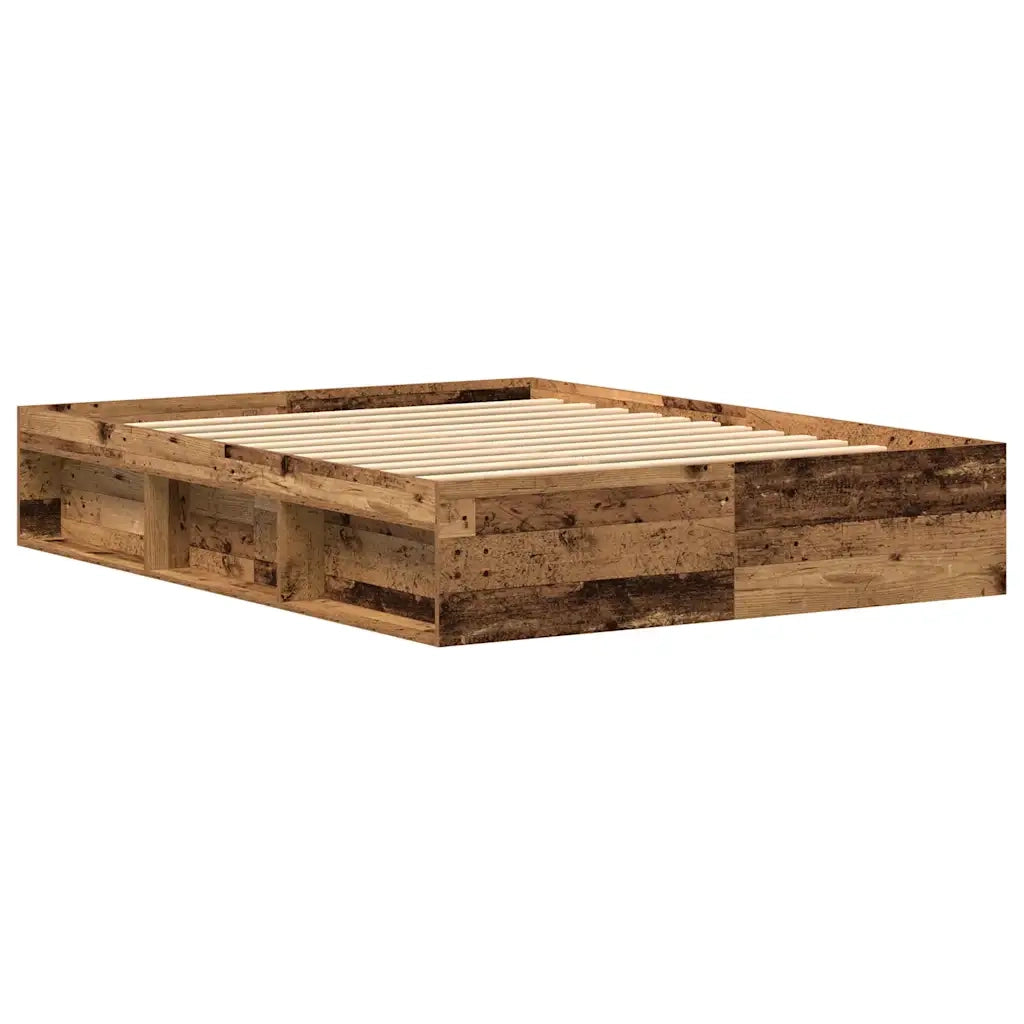 Giroletto senza Materasso Legno Antico 150x200cm in Truciolato 3329312