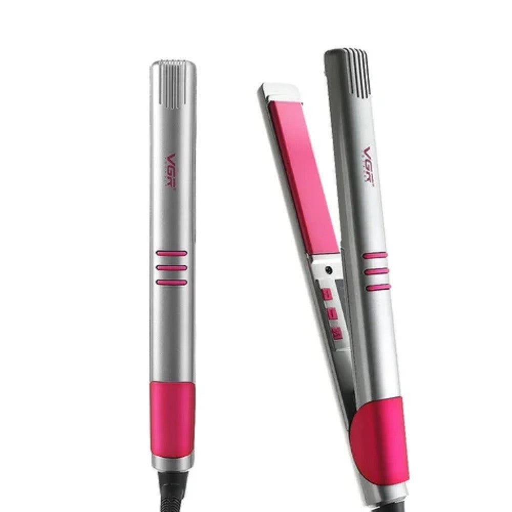 Trade Shop - Piastra Per Capelli Lisci Tormalina In Ceramica Con Regolazione Temperatura V580 -